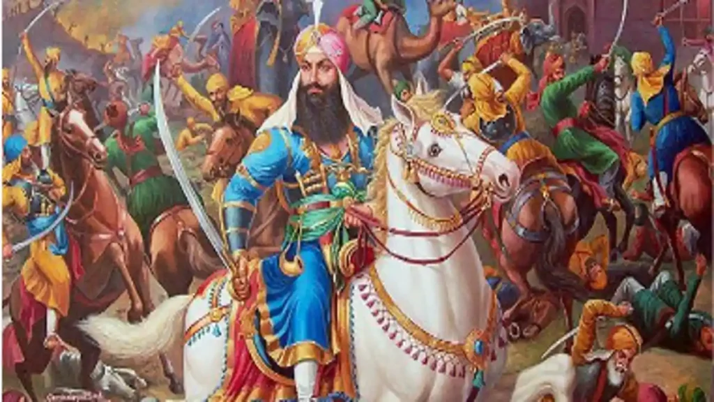 Ramgarhia Misl: Sardar Jassa Singh Ramgharia leading in battle