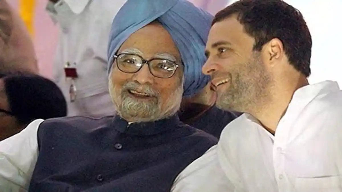 Dr. Manmohan Singh ji with Rahul Gandhi – ਇੱਕ ਸਿਆਸੀ ਲਹਿਰ ਦੀ ਤਸਵੀਰ, Indian Political Leadership