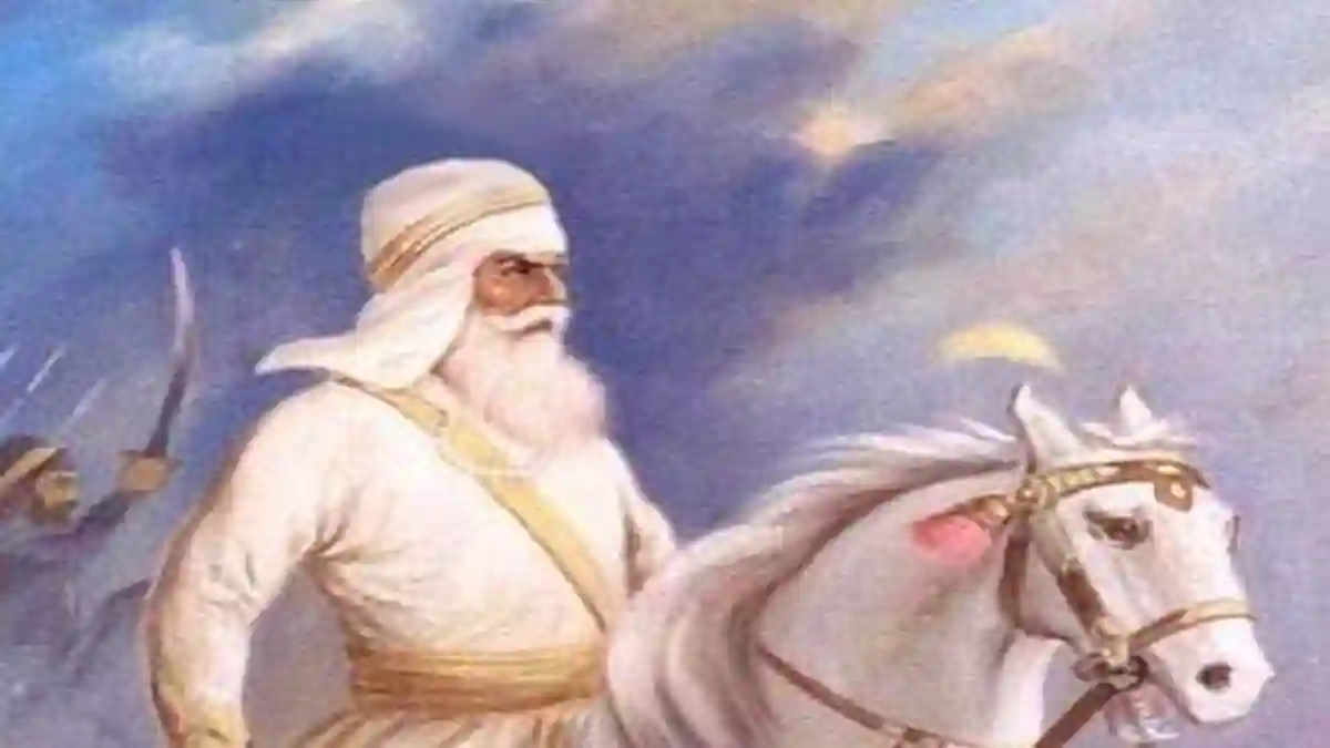 Bhai Tara Singh Ji riding – ਭਾਈ ਤਾਰਾ ਸਿੰਘ ਜੀ ਘੋੜਸਵਾਰੀ ਕਰਦੇ ਹੋਏ।