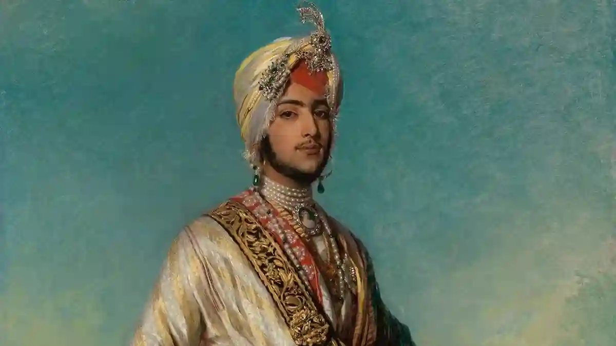Maharaja Duleep Singh in royal attire