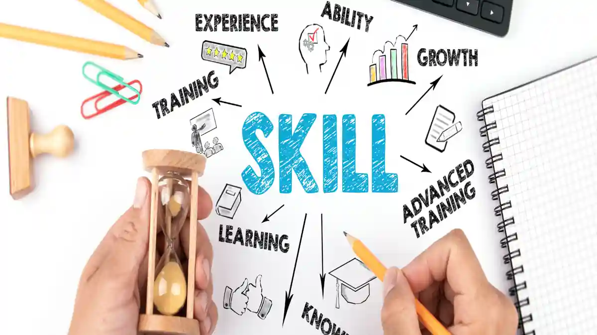 Learning in a rural skill development program.