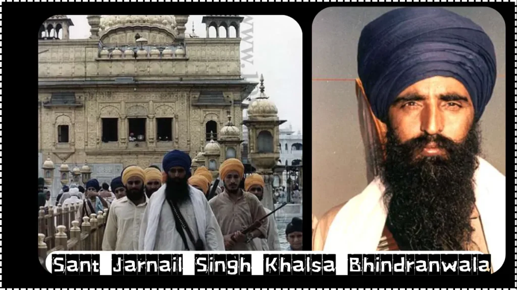 Sant Jarnail Singh Khalsa Bhindranwale at Sri Harmandir Sahib – Icon of Sikh Resistance