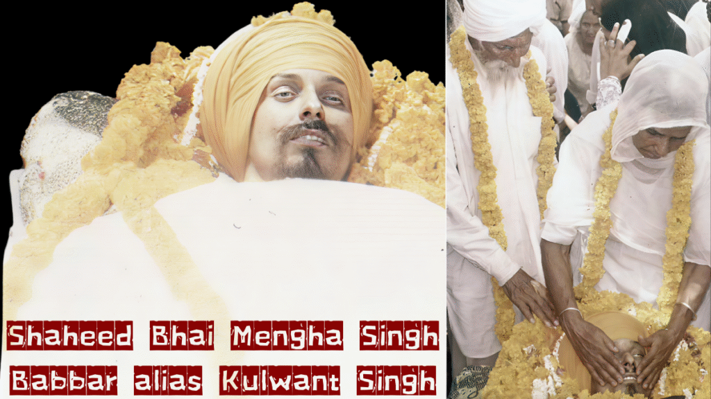 Shaheed Bhai Mengha Singh Babbar – First Sikh martyr of 1984 from Babbar Khalsa